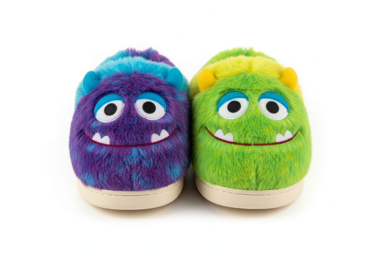 picture of monsters slippers